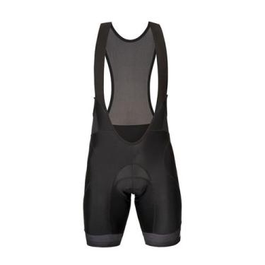 Imagem de Bermuda Bretelle Marelli Ciclismo Endurance 4hs+ 20 Elastano, M, Preto