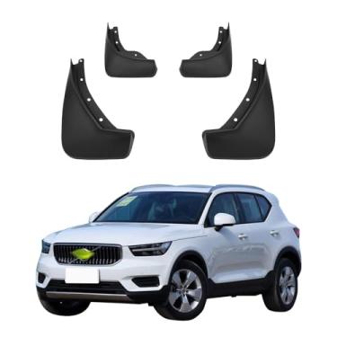 Imagem de 4 Pces Para-Lamas para Automóveis, Protetor de Lama Resistente do Respingo Plástico de Proteção Reforçada compatível com Volvo XC40 2017 2018 2019 2020