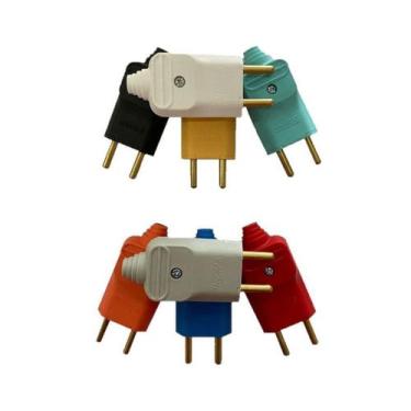 Imagem de Plugue Desmontável 2 Pinos 180 20A Com Prensa Cabos Cores Sortidas Mar