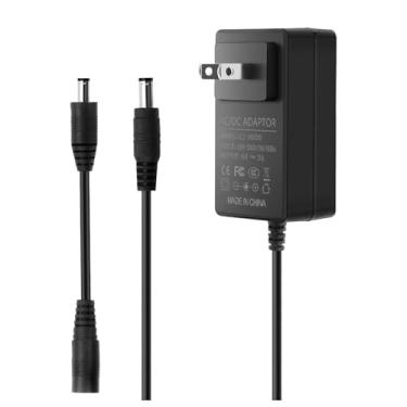Imagem de Fonte de alimentação CC 9V 2A Adaptador CA 9V DC Cabo de alimentação com polaridade reversa cabo AC/DC 100-240V para 9Volt 2Amp 2000mA 1500mA 1A 1000mA 800mA 500mA 18W Conversor de energia universal