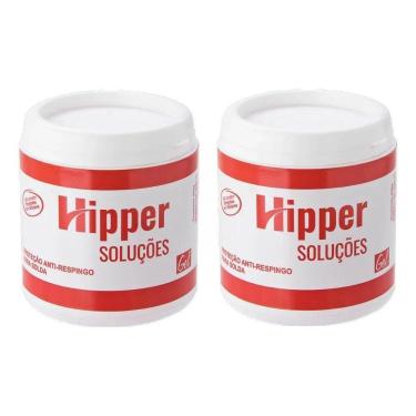 Imagem de 2X Kit 2 Pasta Antirespingo 400G Para Maquina De Solda Mig