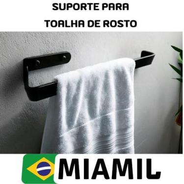 Imagem de Suporte para toalha de Rosto Miamil Shopp - MG - MIAMIL INDUSTRIA