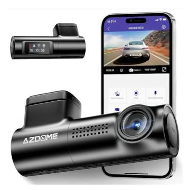 Imagem de Câmera Automotiva WiFi Dash Cam FHD 1080P Frente para Carros M330, Visão Noturna, Detecção de Movimento, Conectividade WiFi, Gravação de Alta Performance, Perfeita para Segurança Veicular