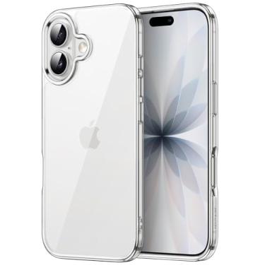 Imagem de JETech Capa para iPhone 17 6,3 Polegadas, Case Protetora de Telefone à Prova de Choque, Anti-Amarelecimento, Parte Traseira Transparente Anti-Riscos (Claro)