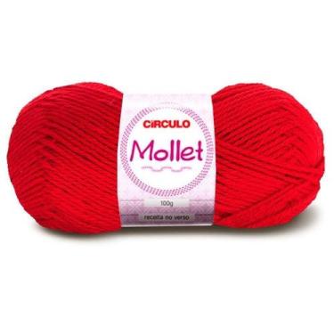 Imagem de Lã Mollet Círculo 100g 200m - Fio para Crochê, Tricô e Artesanato - Ci