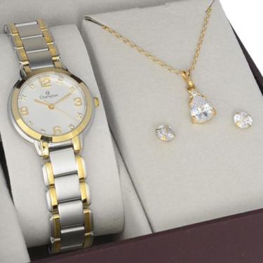 Imagem de Relogio Pulso Champion Pequeno Feminino Prova D'agua