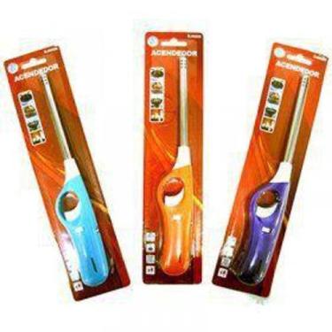 Imagem de Acendedor Multi Uso á Gas Recarregavel Churrasqueira - ZECA ACESSORIOS