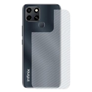 Imagem de Película para Infinix Smart 6 - Traseira de Fibra de Carbono - Gshield