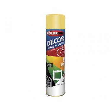 Imagem de Tinta Spray Colorgin Decor Amarelo (Nr23-Onu 1950) c/6pcs