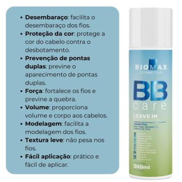 Imagem de Leave In Tratamento Capilar Finalizador 300 Ml Terapia - Biomax