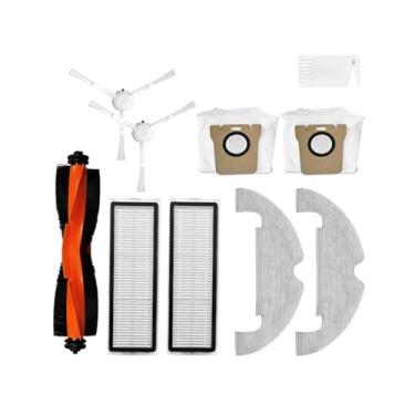 Imagem de Compatible With Xiaomi Robot Vacuum X10 Robot Vacuum Cleaner Parts Replacement Main Side Brush Hepa Filter Mop Cloth Dust Bag Accessories(Set 1)