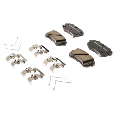 Imagem de ACDelco Kit de pastilhas de freio a disco traseiro de cerâmica profissional 17D1829CHF1