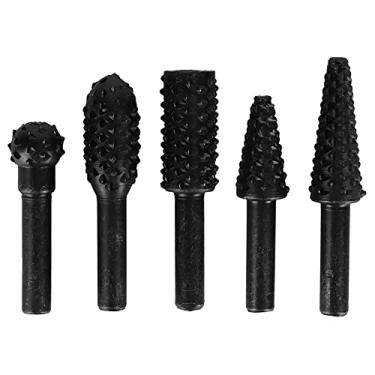 Imagem de HEEPDD Conjunto de Raspados de Arquivo de Escultura, Ferramenta de Modelagem de Trabalho nº 45 de Aço, Tamanho Compacto Leve para Entusiastas de Bricolage e Fãs de Artesanato Nan