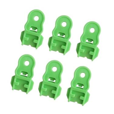 Imagem de IEUDNS 6x Abridor de latas manual para bebidas, protetor de latas, tampa portátil, leve, completa, abridor de abas fácil para, Verde