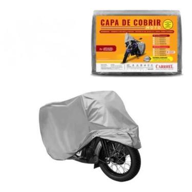 Imagem de Capa Para Cobrir Moto Suzuki GSR 150 Proteção Impermeável Sol E Chuva 