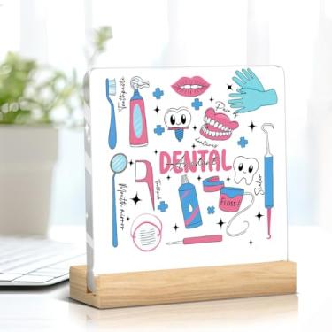 Imagem de Placa de acrílico floral, presente de agradecimento para decoração de mesa de escritório para mesa, prateleira, escritório, sala de estar, quarto, 6