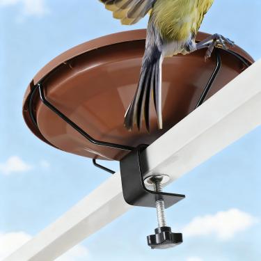 Imagem de Bebedouros Para Exterior | 30 Centímetros Montado Em Deck Desmontável - Tigela De Bebedouro Decoração Exterior,Para Beija Flor Papagaio Jardim Quintal Pátio Alpendre Cerca Casa Apartamento