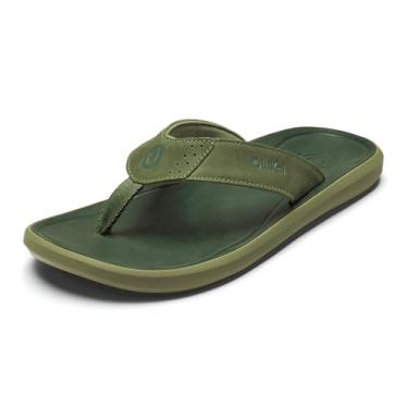 Imagem de OLUKAI Chinelo masculino Pili, Musgo do deserto/verde escuro, 45