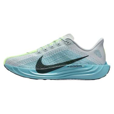 Imagem de Nike Pegasus Plus Tênis de corrida masculino (platina pura/jeans turquesa/pouco volt/algas marinhas), Platina pura/denim turquesa/pouco volt/algas marinhas, 42