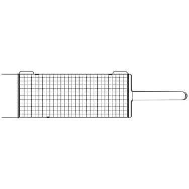 Imagem de Grelha Tramontina Churrasco em Aço Inox 76 X 18,1 Cm