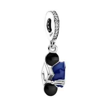 Imagem de Charm De Prata Esterlina 925 Da Disney Para Pulseira Mickey Minnie, Be