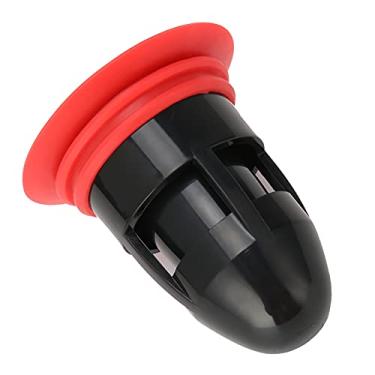 Imagem de Zhjvihx Núcleo de Drenagem de Piso, Núcleo de Filtro de Piso à Prova de Vazamento de PP + Silicone à Prova d'água para Banheiro para Cozinha (Preto Vermelho)