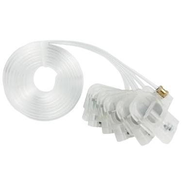 Imagem de Amortecedor de tinta de impressora adequado para impressora Epson R1390 L800 L1300 L1455 L801 L1800 L810 L850 R330 L805 L201, linha de tubo de tinta, filtro de dumper de tinta transparente, 6 cores