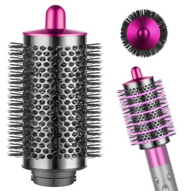 Imagem de AFDD Escova Volumizadora Redonda Grande Compatível com Dyson Airwrap HS01/HS05, Acessório de Escova Redonda Grande para Todos os Tipos de Cabelo (Rosa)