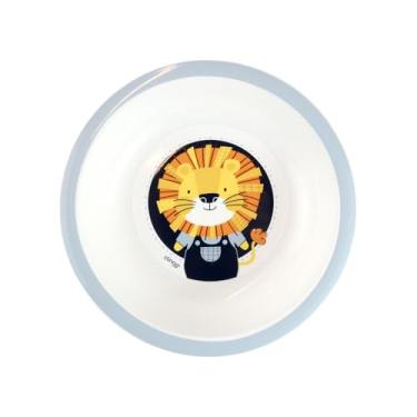 Imagem de Tigela Infantil Resistente Luke Clingoo - Prato Fundo para Bebê, Livre de BPA, Ideal para Sopas e Papinhas