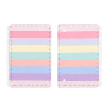 Imagem de Capa E Contracapa Caderno Inteligente A5 Arco-Íris Pastel