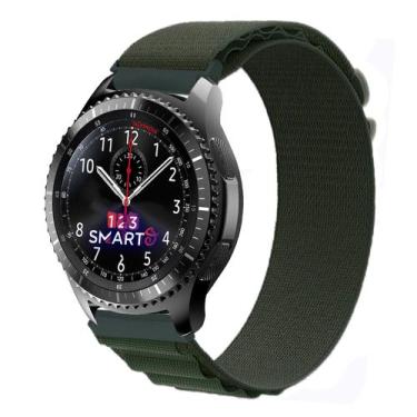 Imagem de Pulseira de Nylon com Presilha para Gear S3 Classic Frontier e Galaxy 