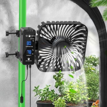 Imagem de Ventilador para Carpa de Cultivo DAOTAILI 6 con Pantalla LCD, Control 