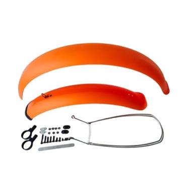 Imagem de Para-lama para bicicleta de neve, bicicleta de praia, tudo incluído, bicicleta Fat Bike, para-lama laranja, acessórios para bicicleta, 26 polegadas * 4,0(20inch orange)