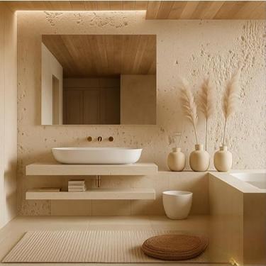 Imagem de Espelho Banheiro Grande 80cm x 80cm + kit instalação Decoração Sala Lavabo Casa Loja Quarto Provador