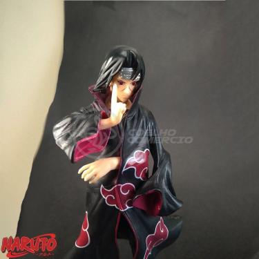 Imagem de Brinquedo Action Figure Itachi Uchiha Akatsuki 18Cm