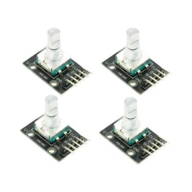 Imagem de Módulo Encoder Rotativo 360 Graus KY-040 Com Botão De Potenciômetro Pa