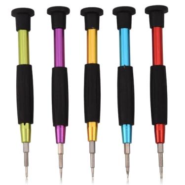 Imagem de Conjunto de chaves de fenda de precisão profissional para relógios eletrônicos e reparos de pequenos dispositivos