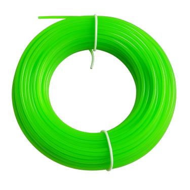 Imagem de Fio de Nylon para Aparadores de Grama 3mm x 15m — Alta Resistência, Corte Preciso, Linha Durável para Cortador de Grama e Roçadeiras.(Cores Sortidas)