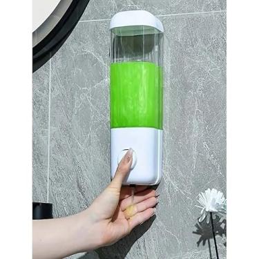 Imagem de Dispenser Parede Recarregável Sabão Detergente Automático - USB Sem Toque Higiênico Banheiro Cozinha 300ml