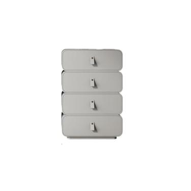 Imagem de Cômodas Armário de armazenamento gavetas, armário madeira para quarto, unidade para e sala estar(Light grey,60 * 40 * 95cm)