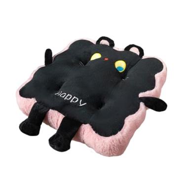Imagem de RNXRZANK Almofada de assento, almofada de chão, antiderrapante, confortável, de cadeira com desenho animado, de pelúcia para cadeira de casa, sala de estar,