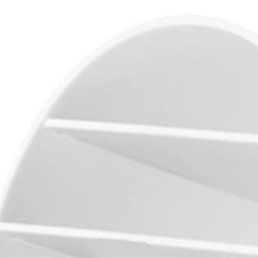 Imagem de Dioche Organizador de Armazenamento de Maquiagem, Caixa Cosmética de Grande Capacidade Com Chanfro de Boca Larga de 35 Graus para Batom Sombra de Olho Brilho Labial (WHITE)