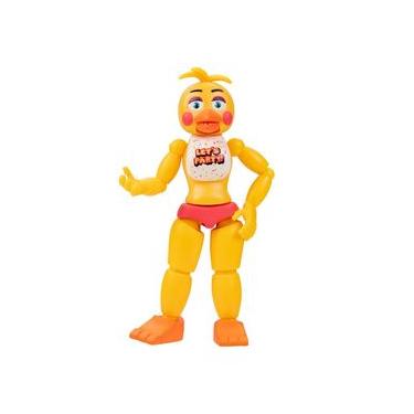 Imagem de Boneco Action Fig Five Nights at Freddy’s 5” 13cm Toy Chica