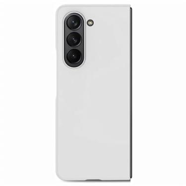 Imagem de Capa Protetora Premium para o Samsung Galaxy Z Fold 5 - Case com Proteção na Câmera, Anti-Impacto e Antirrisco com Encaixe Perfeito para Dobrar e Abrir - Cor: Branco