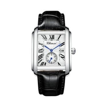 Imagem de Relógio De Pulso Masculino À Prova d'Água Com Pulseira De Couro CHENXI