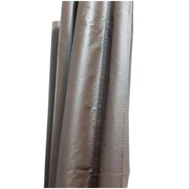 Imagem de Veda Porta Protetor Proteção de Porta Rolinho Duplo Ajustável 80cm para Embaixo da Porta Contra Poeira Insetos Vento Ruídos Uso Interno e Externo(KIT 5 MARROM)