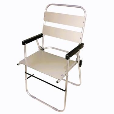 Imagem de Cadeira Dobrável Flamingo M1 Alumínio 100% Ergonômica Alta Leve Fosco - F082 / F087