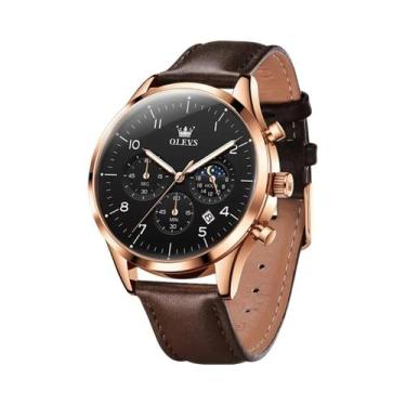 Imagem de Relógio De Pulso Masculino Luminous Quartz OLEVS Multifuncional E Mode