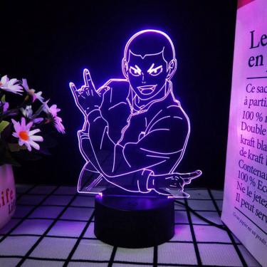 Imagem de Luz noturna LED 3D Haikyuus Ryunosukes Tanakas Football