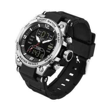 Imagem de Relógio De Pulso Tático Militar Masculino À Prova d'Água Quartz LED Di